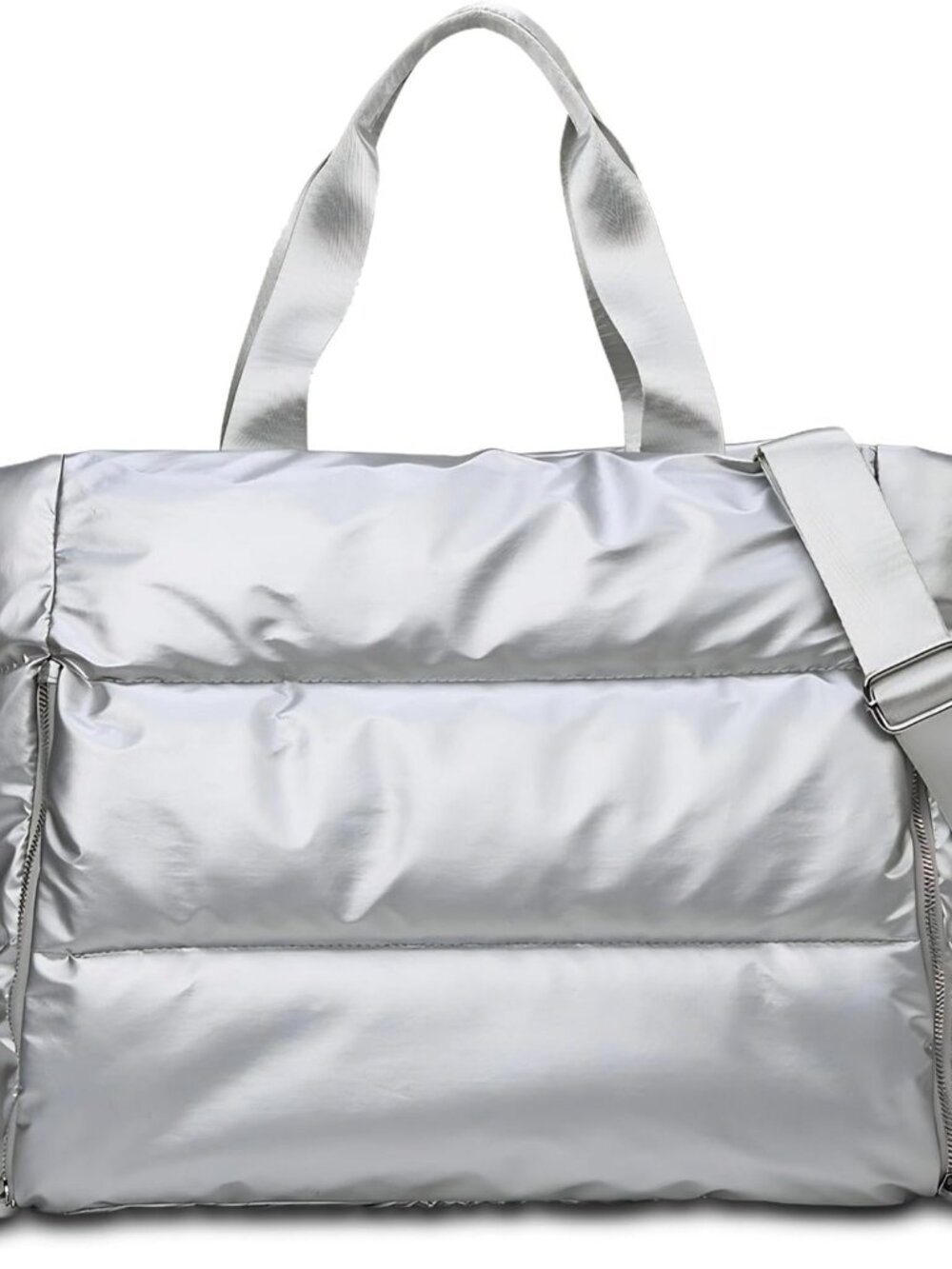 Women's Puffer Tote and Handbag โ Lightweight, Spacious, and Perfect for Travel.